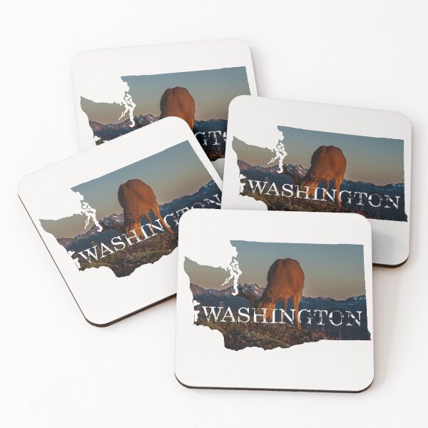 Item preview, Photography of a Black Tail Deer in the Olympic Mt. in a Washington State design designed and sold by Jason Mosley.