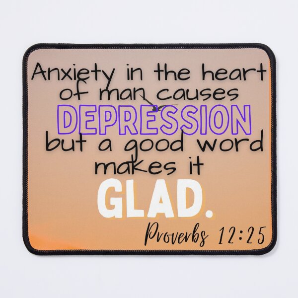 Item preview, Proverbs 12:25 designed and sold by PalmerMuses.