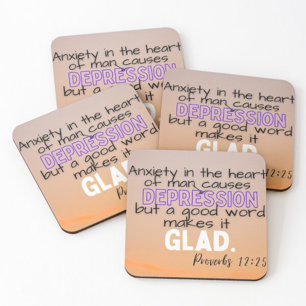 Item preview, Proverbs 12:25 designed and sold by PalmerMuses.