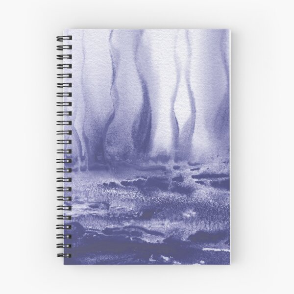 Item preview, Purple Blue Very Peri Abstract Watercolor Decor Surface Texture Design V designed and sold by Irina Sztukowski.