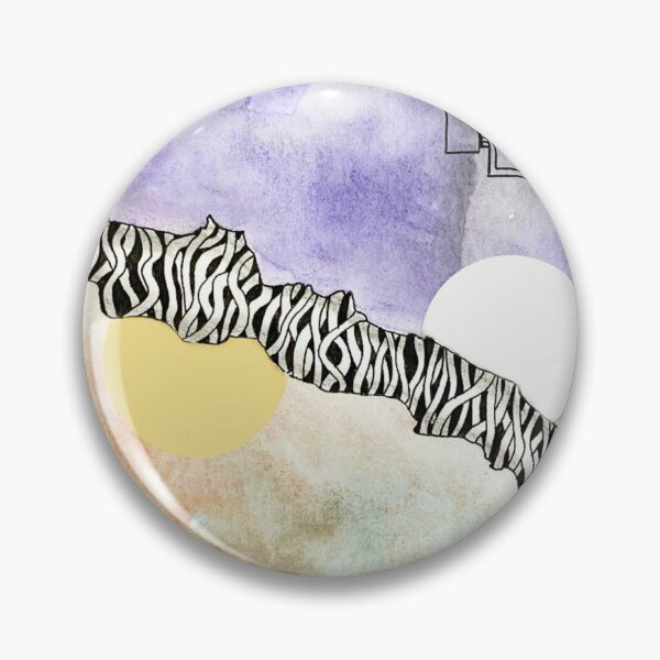 Item preview, Night and Day Multi-Media Abstract Watercolor  designed and sold by StevenLeeDraws.