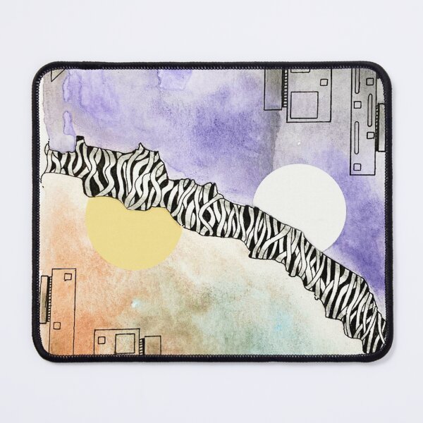 Item preview, Night and Day Multi-Media Abstract Watercolor  designed and sold by StevenLeeDraws.