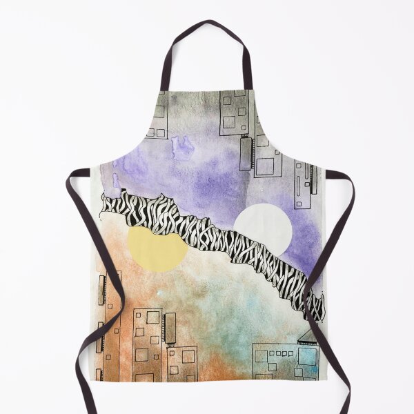 Item preview, Night and Day Multi-Media Abstract Watercolor designed and sold by StevenLeeDraws.