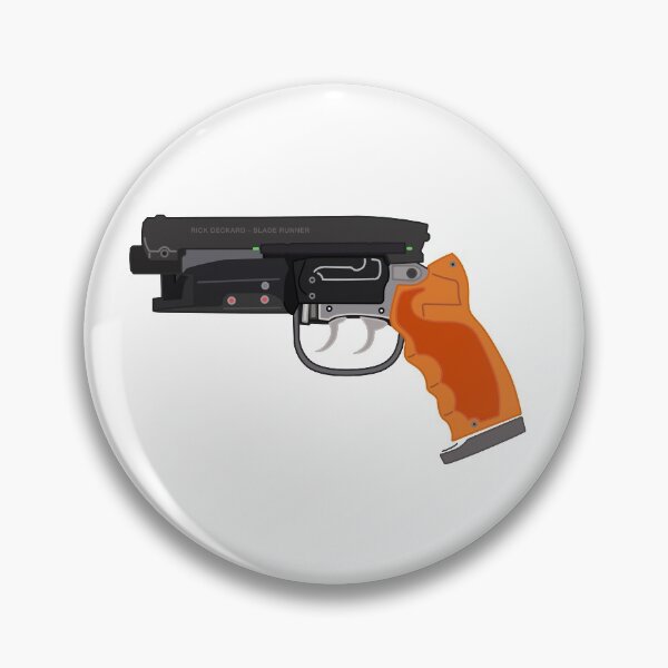 Artikelvorschau, Rick Deckard Blade Runner Blaster ohne Umriss entworfen und verkauft von Platform11west.