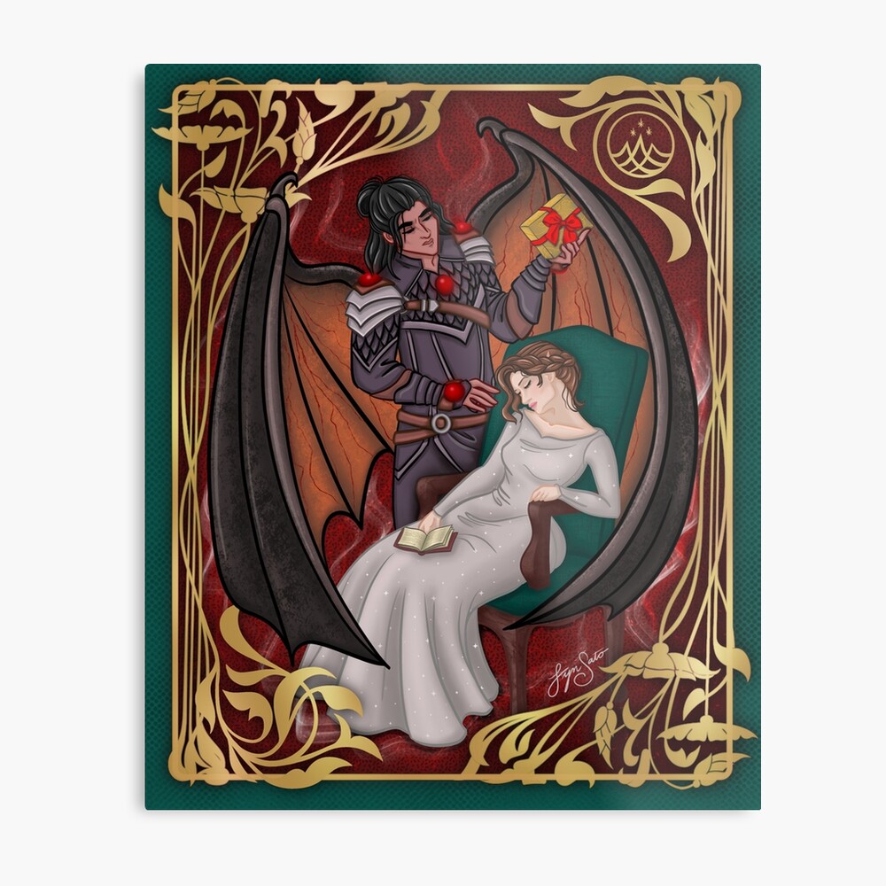 Nesta Archeron – Art Magnet for Sale by izziesdrawings2