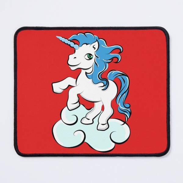Item preview, blue unicorn designed and sold by ercsag.