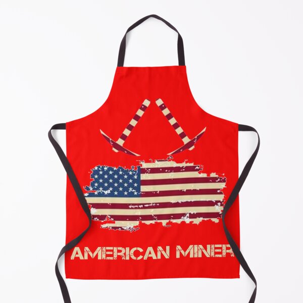 Item preview, American Miner USA Flag designed and sold by rachidhaz.