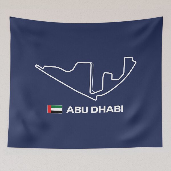 Item preview, Circuit 2022 - Twenty-Third Race of the Season (Abu Dhabi GP - Blue BG) designed and sold by FilipeFerreira.