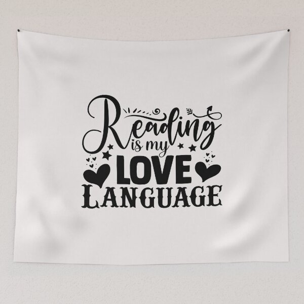 Item preview, Reading is my love language designed and sold by omaeth303.