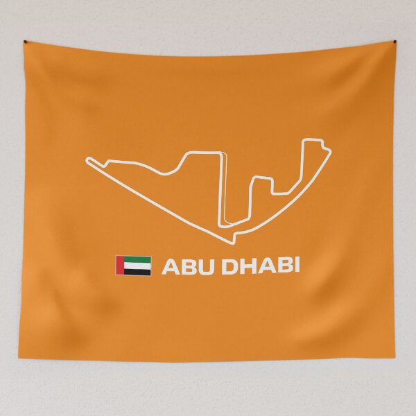 Item preview, Circuit 2022 - Twenty-Third Race of the Season (Abu Dhabi GP - Orange BG) designed and sold by FilipeFerreira.