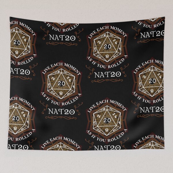 Item preview, Inspirational Nerd Nat20 designed and sold by FlakeyBiscuit3.