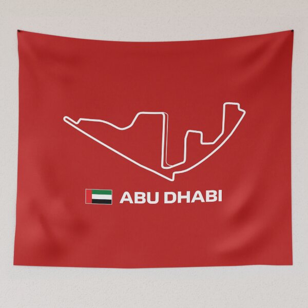 Item preview, Circuit 2022 - Twenty-Third Race of the Season (Abu Dhabi GP - Red BG) designed and sold by FilipeFerreira.