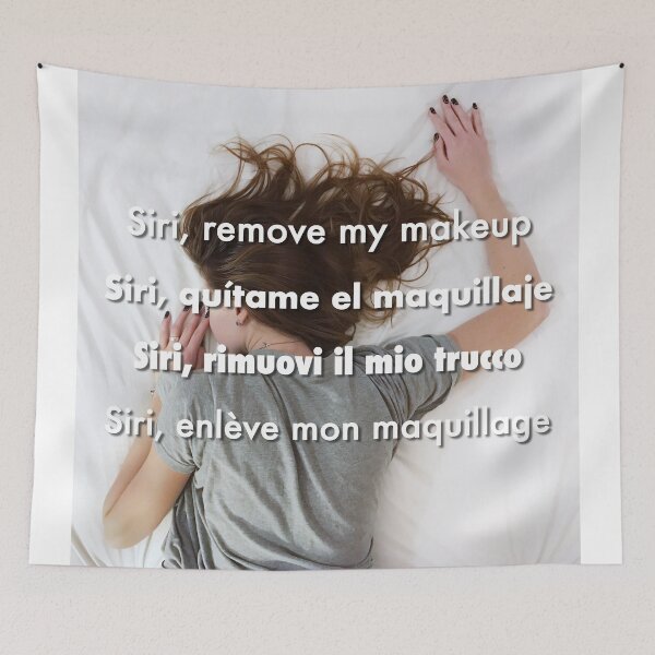 Item preview, Siri, quítame el maquillaje designed and sold by profealiceinfo.