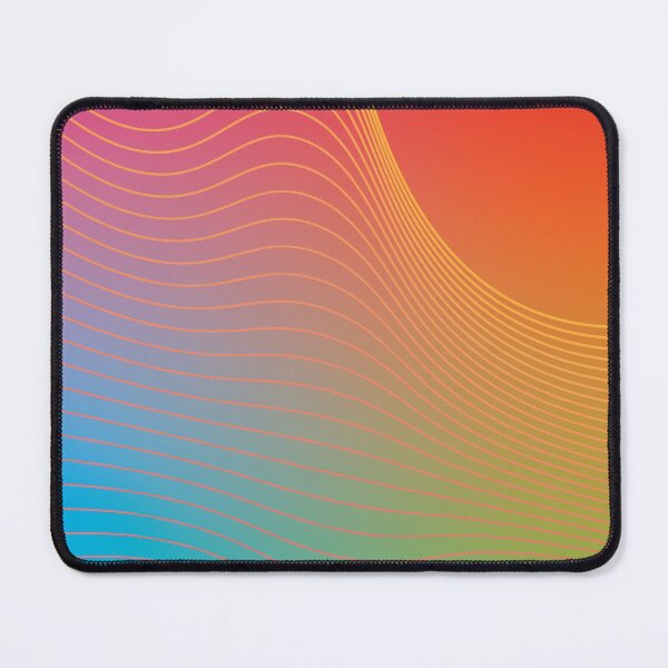 Item preview, abstract rainbow wave designed and sold by casrakell.