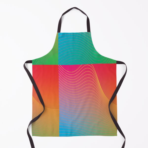 Item preview, abstract rainbow wave designed and sold by casrakell.