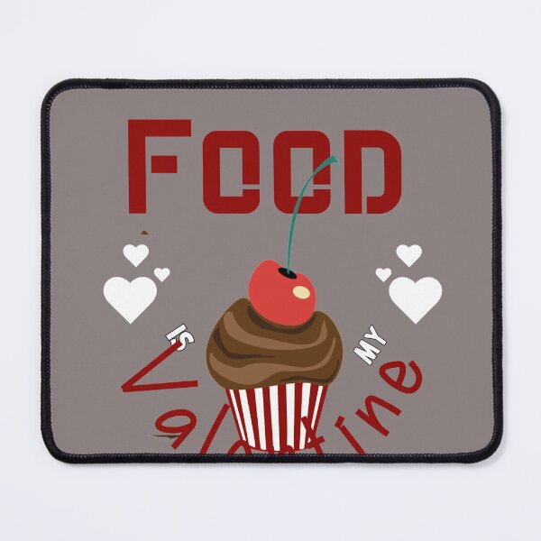 Item preview, FOOD is my Valentine! designed and sold by coccoPrints.