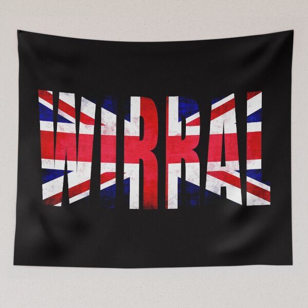 Item preview, Wirral England UK 2 designed and sold by TshirtMore.