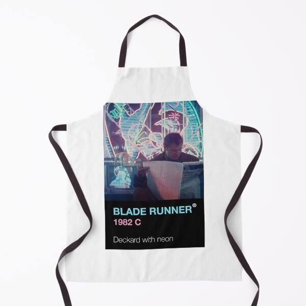 Item preview, Blade runner deckard infront of neon pantone card designed and sold by Platform11west.