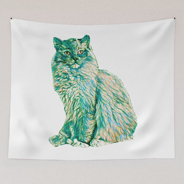 Item preview, Ragdoll cat TSHIRT designed and sold by GOLDFAMILYSHOP.