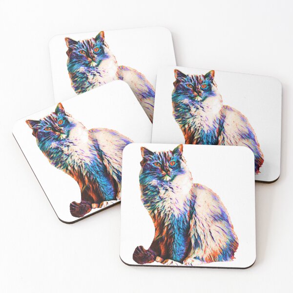 Item preview, Ragdoll cat TSHIRT designed and sold by GOLDFAMILYSHOP.