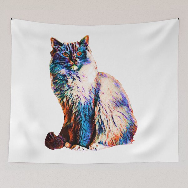 Item preview, Ragdoll cat TSHIRT designed and sold by GOLDFAMILYSHOP.