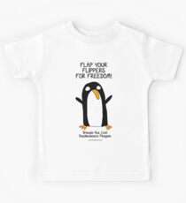 Brenda the Civil Disobedience Penguin Kids Tee