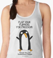 Brenda the Civil Disobedience Penguin Women's Tank Top