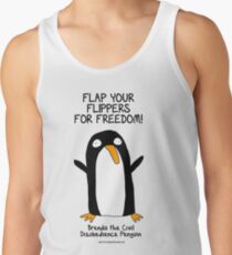 Brenda the Civil Disobedience Penguin Tank Top