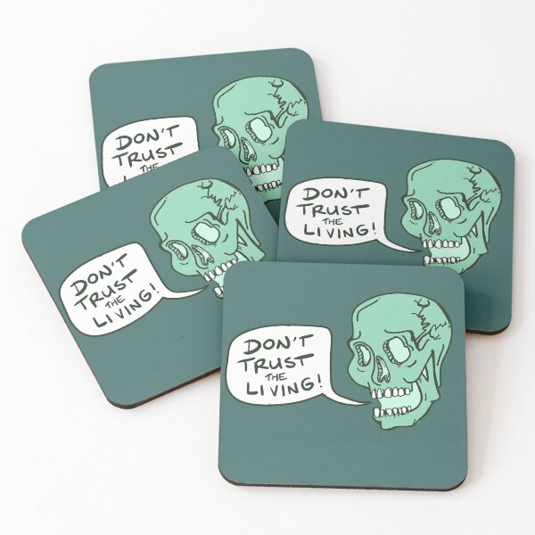 Item preview, don't trust the living designed and sold by gillymakesart.