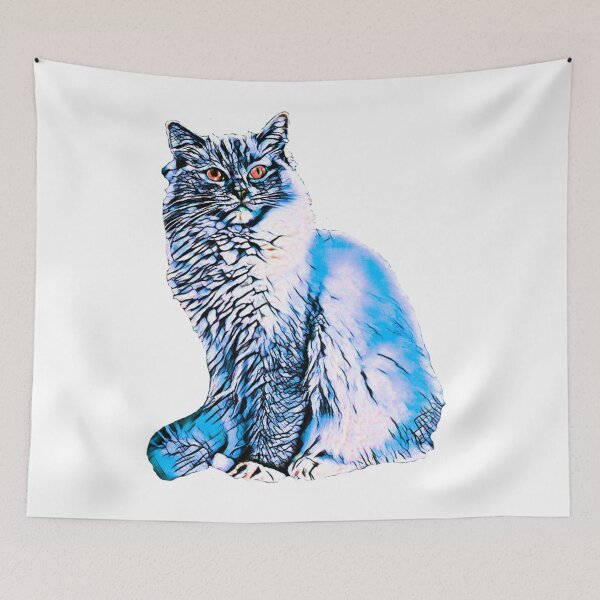 Item preview, Ragdoll cat TSHIRT designed and sold by GOLDFAMILYSHOP.