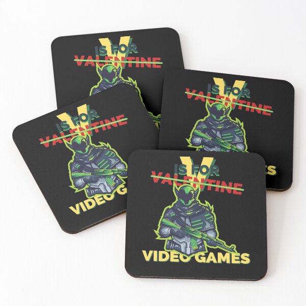 Item preview, v is for valentine video games designed and sold by reka88.