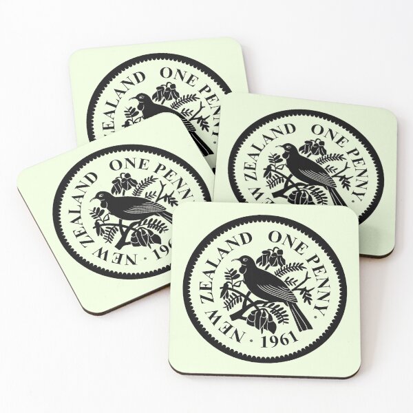 Item preview, Vintage New Zealand One Penny Coin designed and sold by Kiwidom.