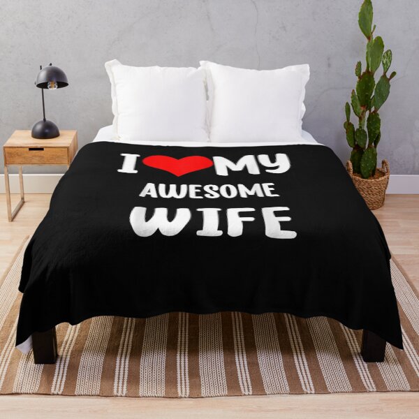 Item preview, I love My Wife Awesome Wife designed and sold by majjda.