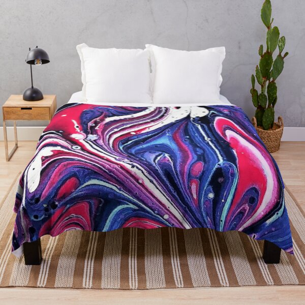 Item preview, abstraction cast with acrylics designed and sold by AidaArt.