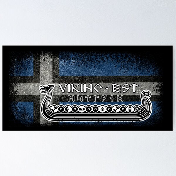 Viking Estland by Dimon Taturin Poster