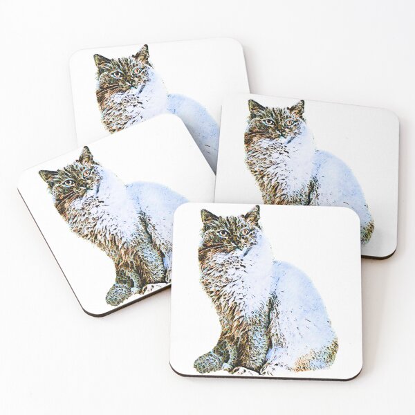 Item preview, Ragdoll cat TSHIRT designed and sold by GOLDFAMILYSHOP.