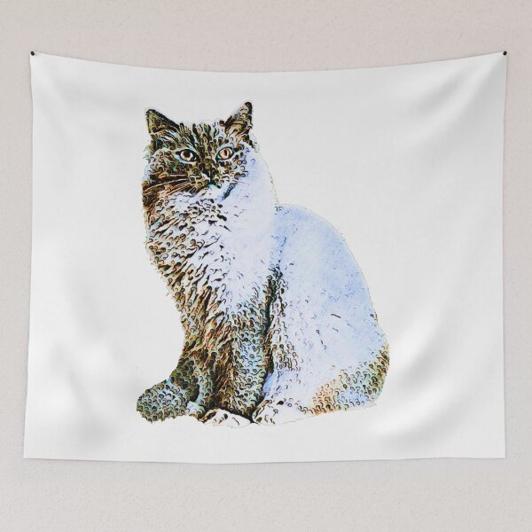 Item preview, Ragdoll cat TSHIRT designed and sold by GOLDFAMILYSHOP.