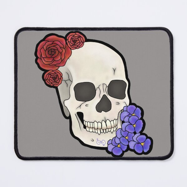 Item preview, Roses and Violets designed and sold by VerdureAndDecay.