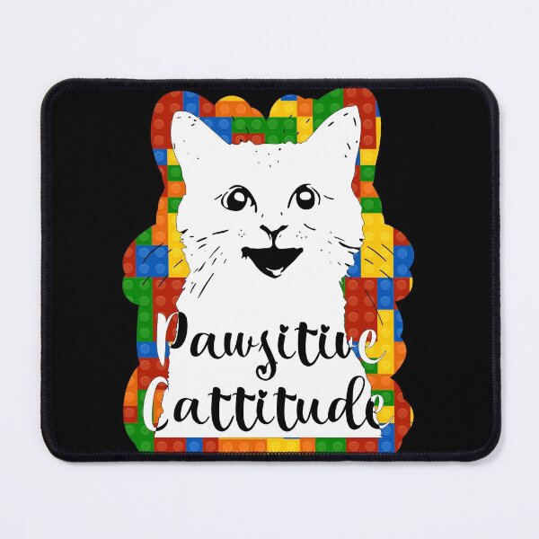 Item preview, Pawsitive Cattitude in Colour designed and sold by Owlies-Barn.
