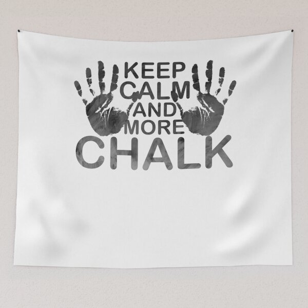 Item preview, Keep Calm More Chalk Boulder Magnesium Bouldering designed and sold by DerNerd.