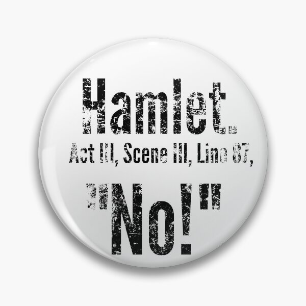 Item preview, Retro Vintage Funny To Quote Hamlet No designed and sold by Schka.