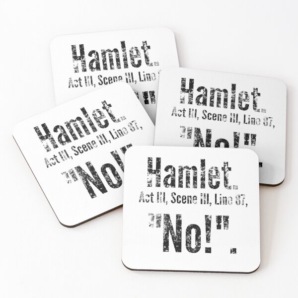 Item preview, Retro Vintage Funny To Quote Hamlet No designed and sold by Schka.