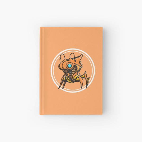 Monster Illustration (Orange) Hardcover Journal