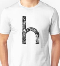 The letter 'h' Unisex T-Shirt