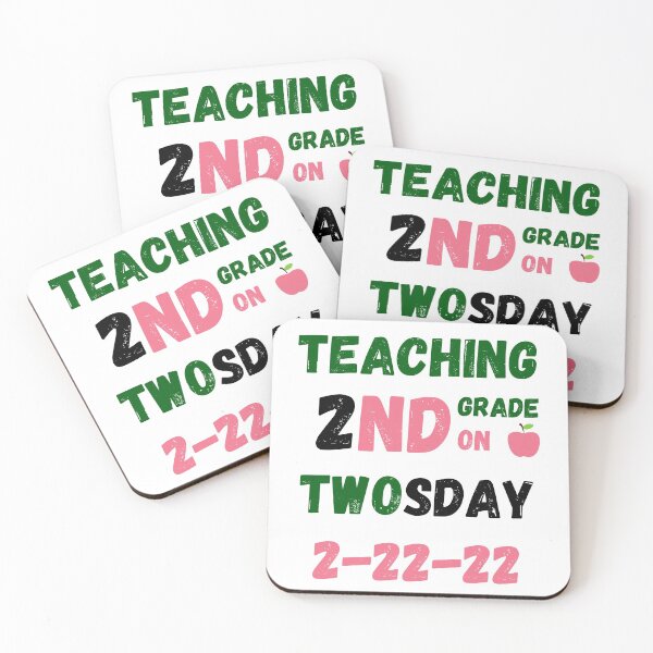 Item preview, Teaching 2nd Grade On Twosday 2-22-22 22nd February 2022 designed and sold by MARCOS LILI.