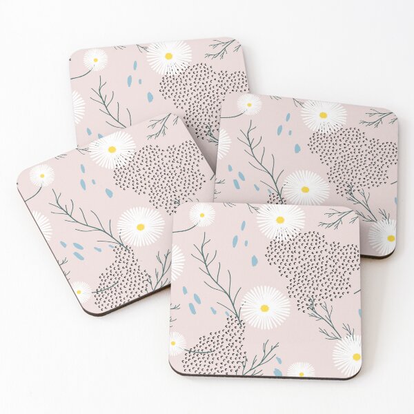 Item preview, Pink Beige Daisy designed and sold by huntleigh.