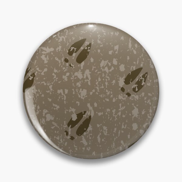 Item preview, Red Deer Hoof Print Textured Pattern designed and sold by CJAura by Claire Jane Johnson.