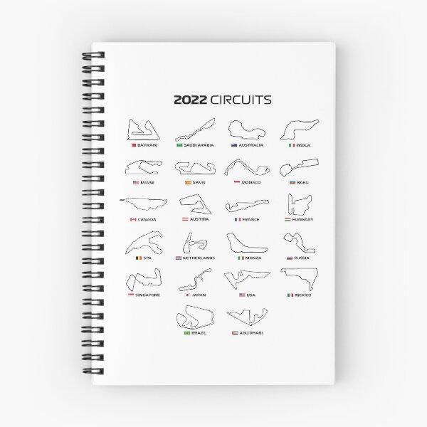 Item preview, 2022 Circuits (New Version!) - Best Tracks Of The New Season! designed and sold by FilipeFerreira.