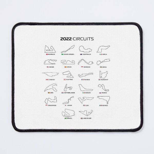 Item preview, 2022 Circuits (New Version!) - Best Tracks Of The New Season! designed and sold by FilipeFerreira.