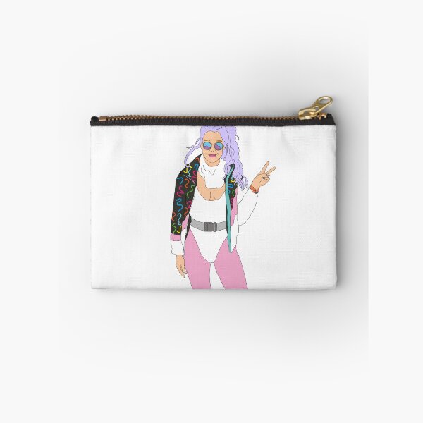 Item preview, violet purple hair ski girl vintage skiing 80's designed and sold by Captain-Jackson.